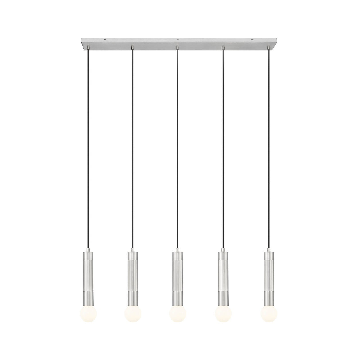 Z-Lite - 1956P-5L-BN - Five Light Linear Chandelier - Stari - Brushed Nickel