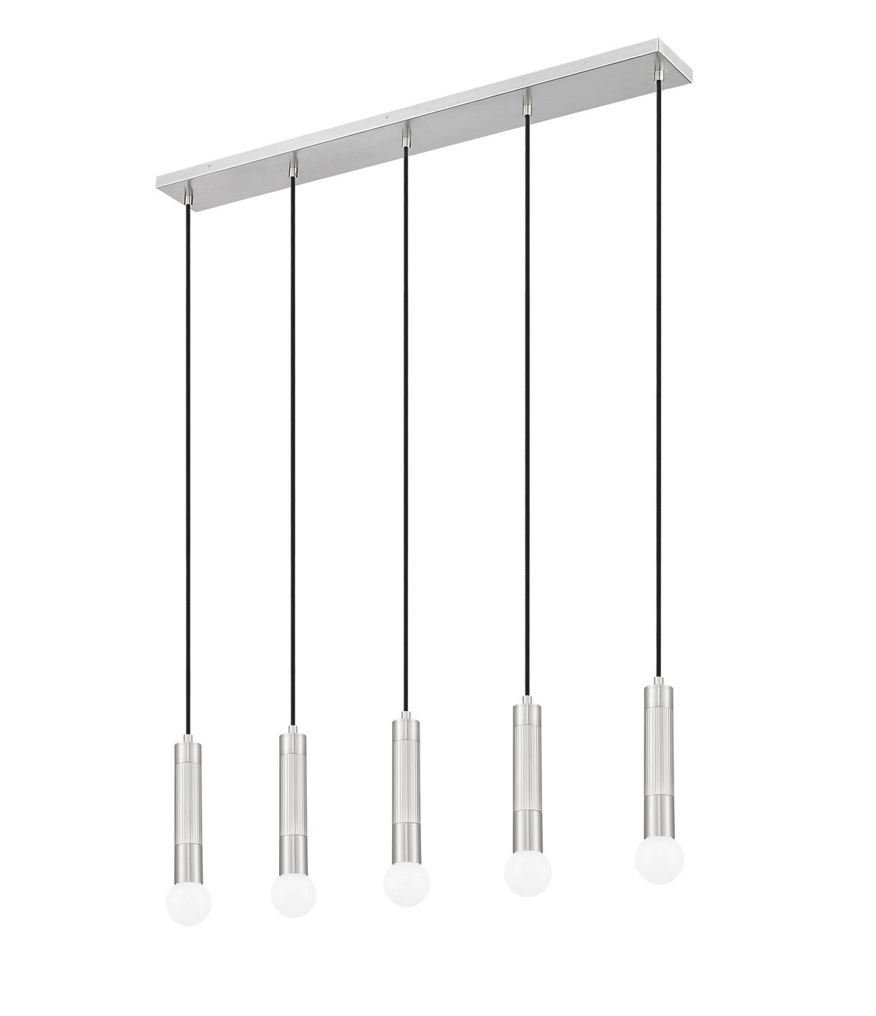 Z-Lite - 1956P-5L-BN - Five Light Linear Chandelier - Stari - Brushed Nickel