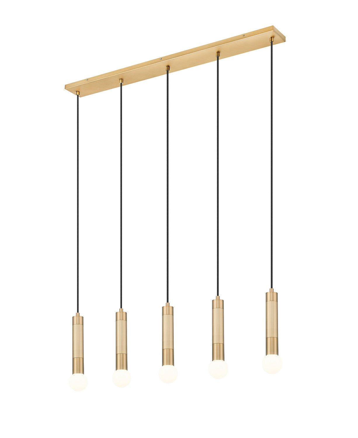 Z-Lite - 1956P-5L-MGLD - Five Light Linear Chandelier - Stari - Modern Gold