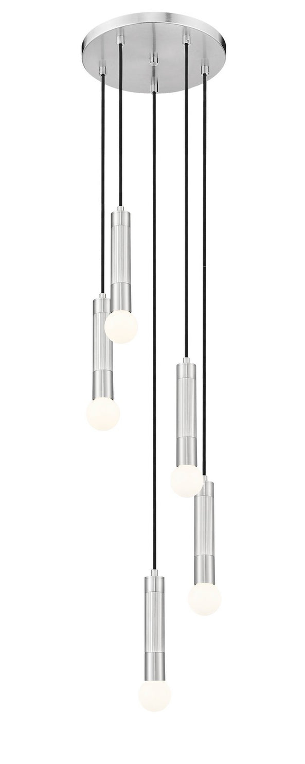 Z-Lite - 1956P-5R-BN - Five Light Chandelier - Stari - Brushed Nickel