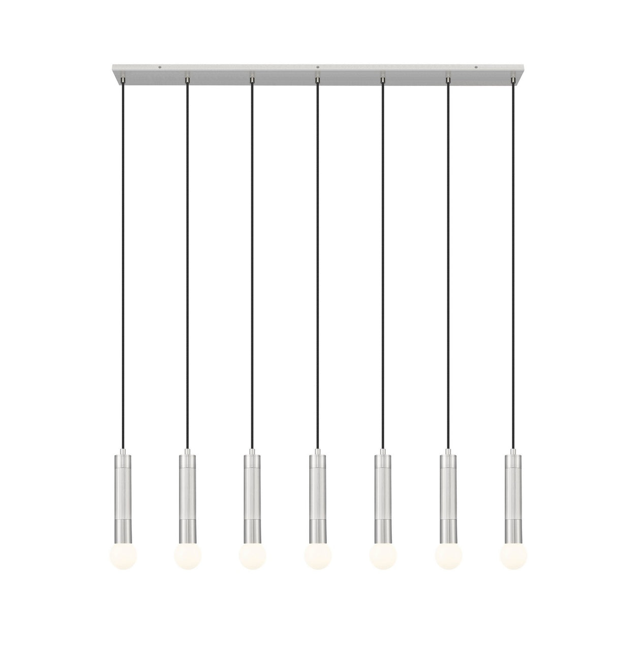 Z-Lite - 1956P-7L-BN - Seven Light Linear Chandelier - Stari - Brushed Nickel