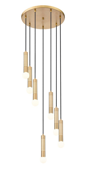 Z-Lite - 1956P-7R-MGLD - Seven Light Chandelier - Stari - Modern Gold
