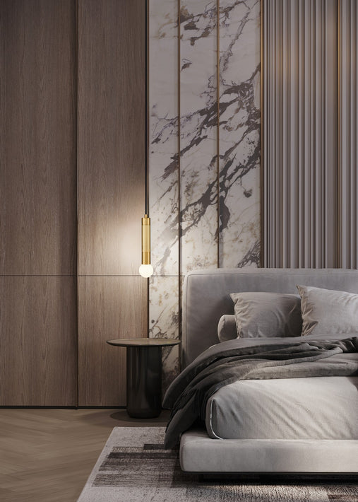 Z-Lite - 1956P-MGLD - One Light Pendant - Stari - Modern Gold