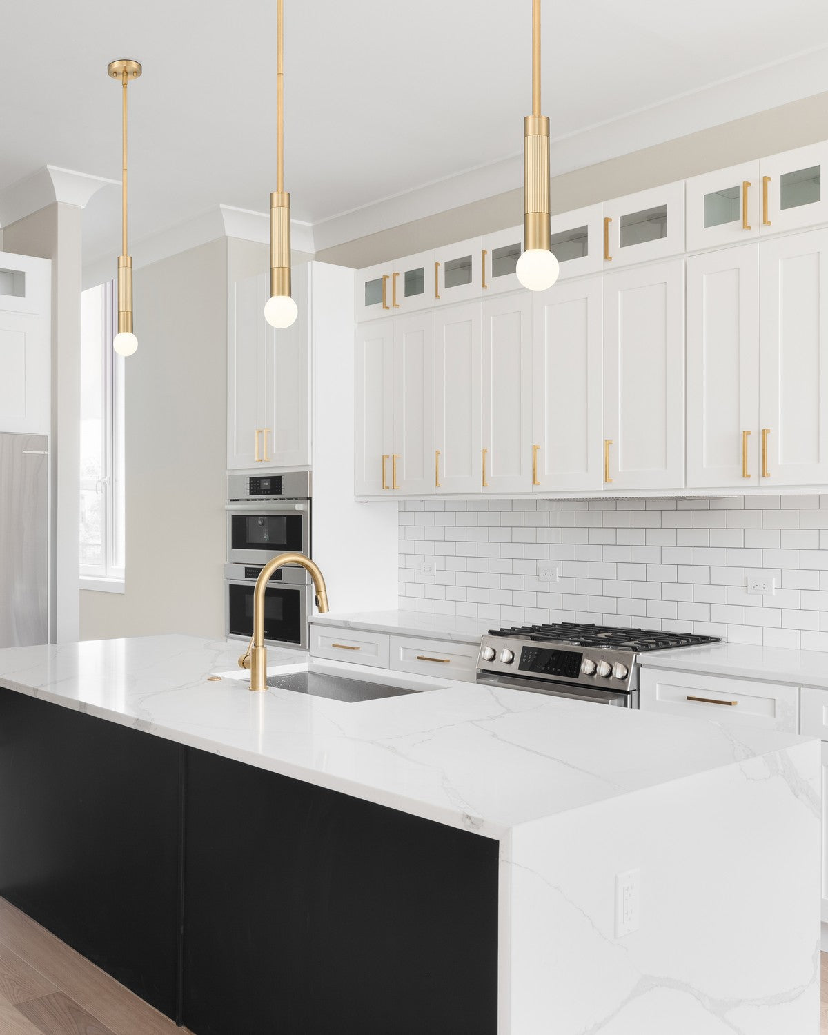 Z-Lite - 1956P-ROD-MGLD - One Light Pendant - Stari - Modern Gold