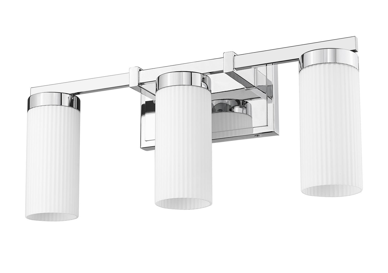 Z-Lite - 3044-3V-CH - Three Light Vanity - Danica - Chrome