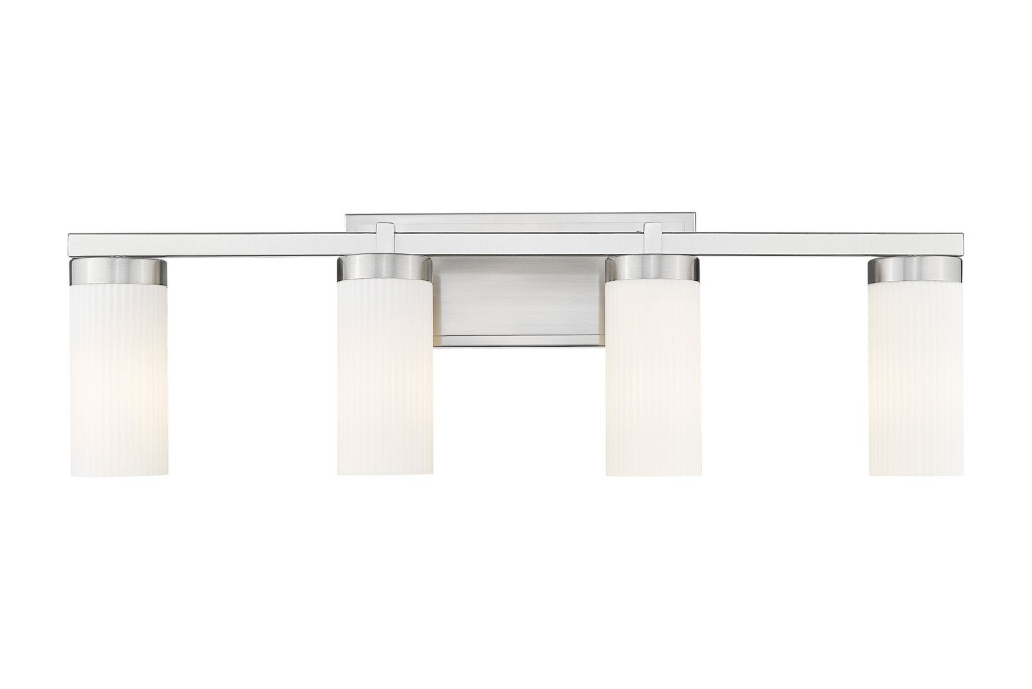 Z-Lite - 3044-4V-BN - Four Light Vanity - Danica - Brushed Nickel