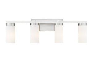 Z-Lite - 3044-4V-BN - Four Light Vanity - Danica - Brushed Nickel