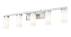 Z-Lite - 3044-5V-BN - Five Light Vanity - Danica - Brushed Nickel