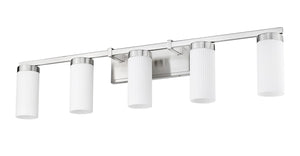 Z-Lite - 3044-5V-BN - Five Light Vanity - Danica - Brushed Nickel