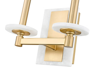 Z-Lite - 3045-2S-MGLD - Two Light Wall Sconce - Kaden - Modern Gold