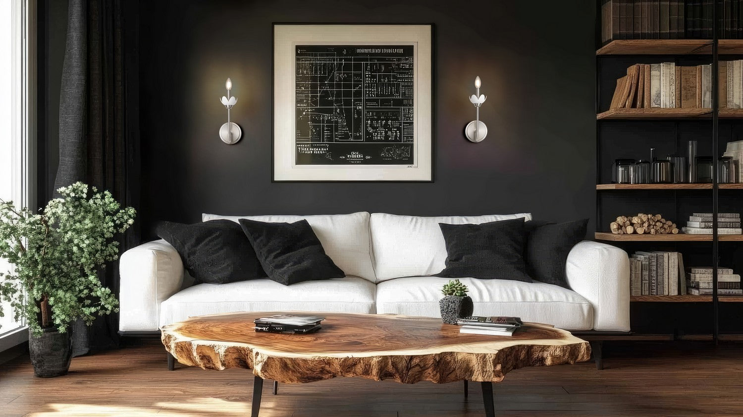 Z-Lite - 352-1S-BN - One Light Wall Sconce - Allistair - Brushed Nickel