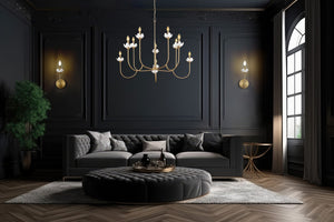 Z-Lite - 352-1S-MGLD - One Light Wall Sconce - Allistair - Modern Gold