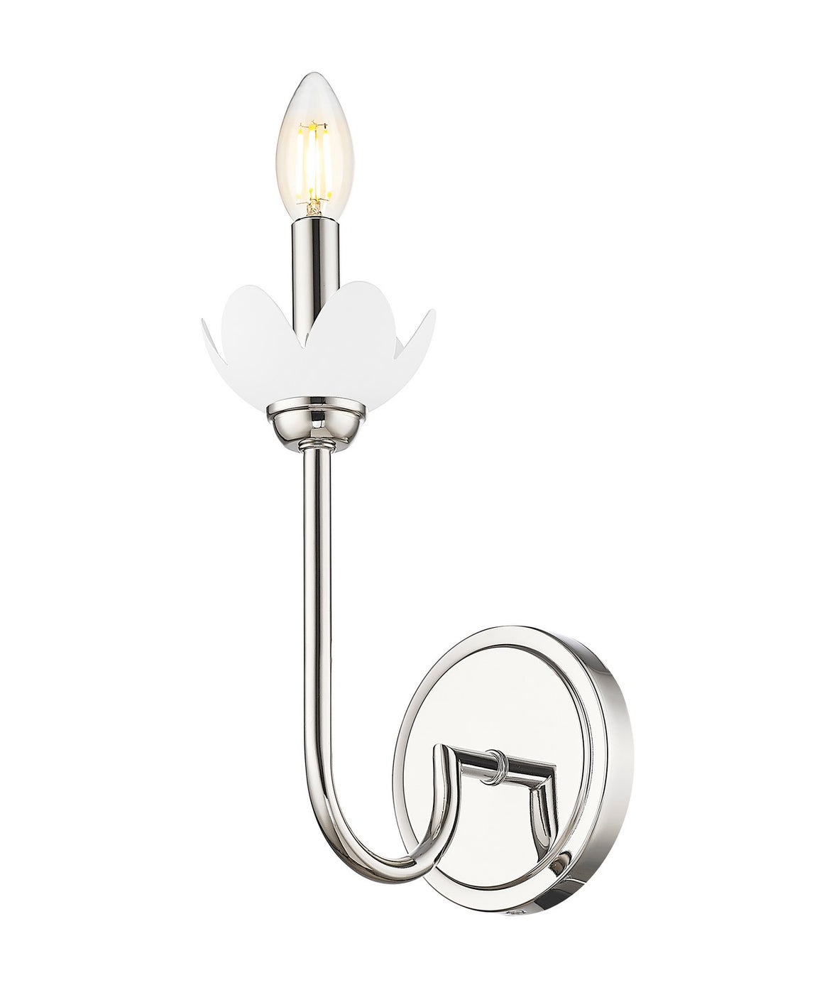 Z-Lite - 352-1S-PN - One Light Wall Sconce - Allistair - Polished Nickel