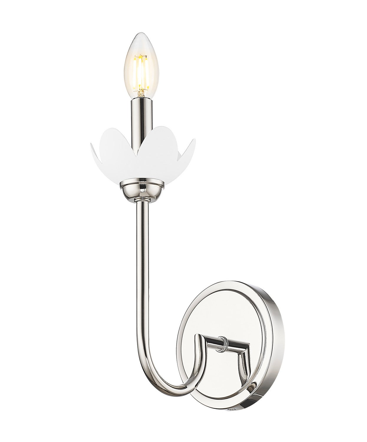 Z-Lite - 352-1S-PN - One Light Wall Sconce - Allistair - Polished Nickel