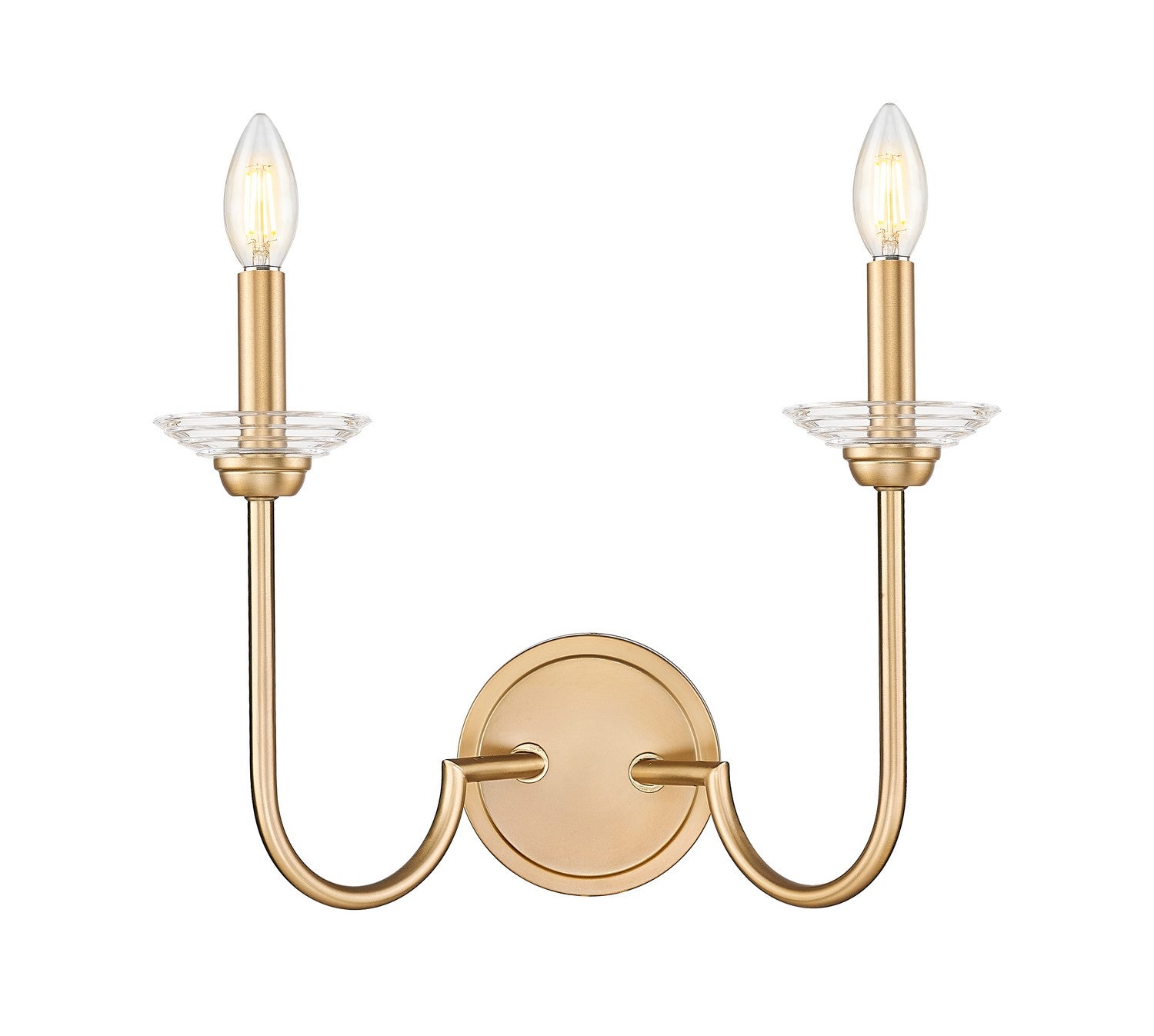 Z-Lite - 352-2S-MGLD - Two Light Wall Sconce - Allistair - Modern Gold