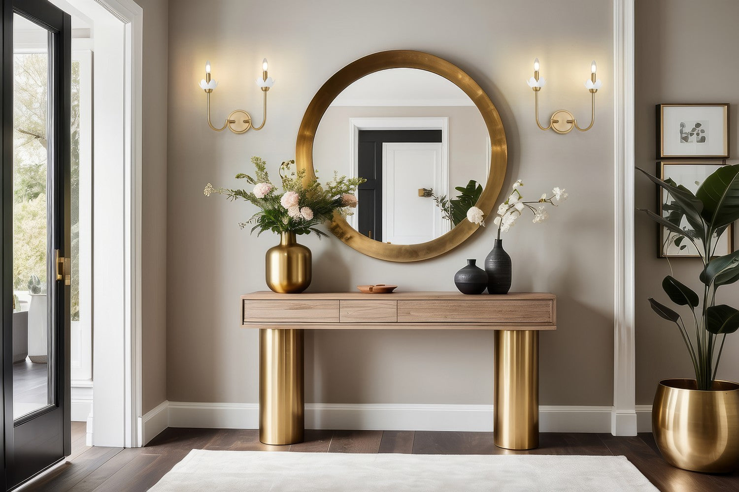 Z-Lite - 352-2S-MGLD - Two Light Wall Sconce - Allistair - Modern Gold