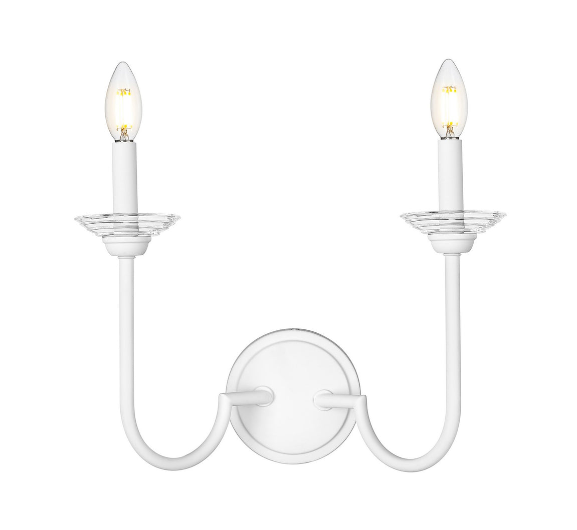 Z-Lite - 352-2S-TW - Two Light Wall Sconce - Allistair - Tundra White