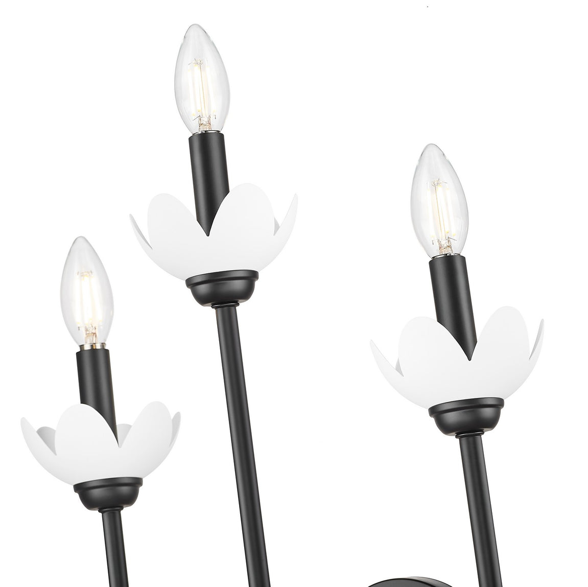 Z-Lite - 352-3S-MB - Three Light Wall Sconce - Allistair - Matte Black