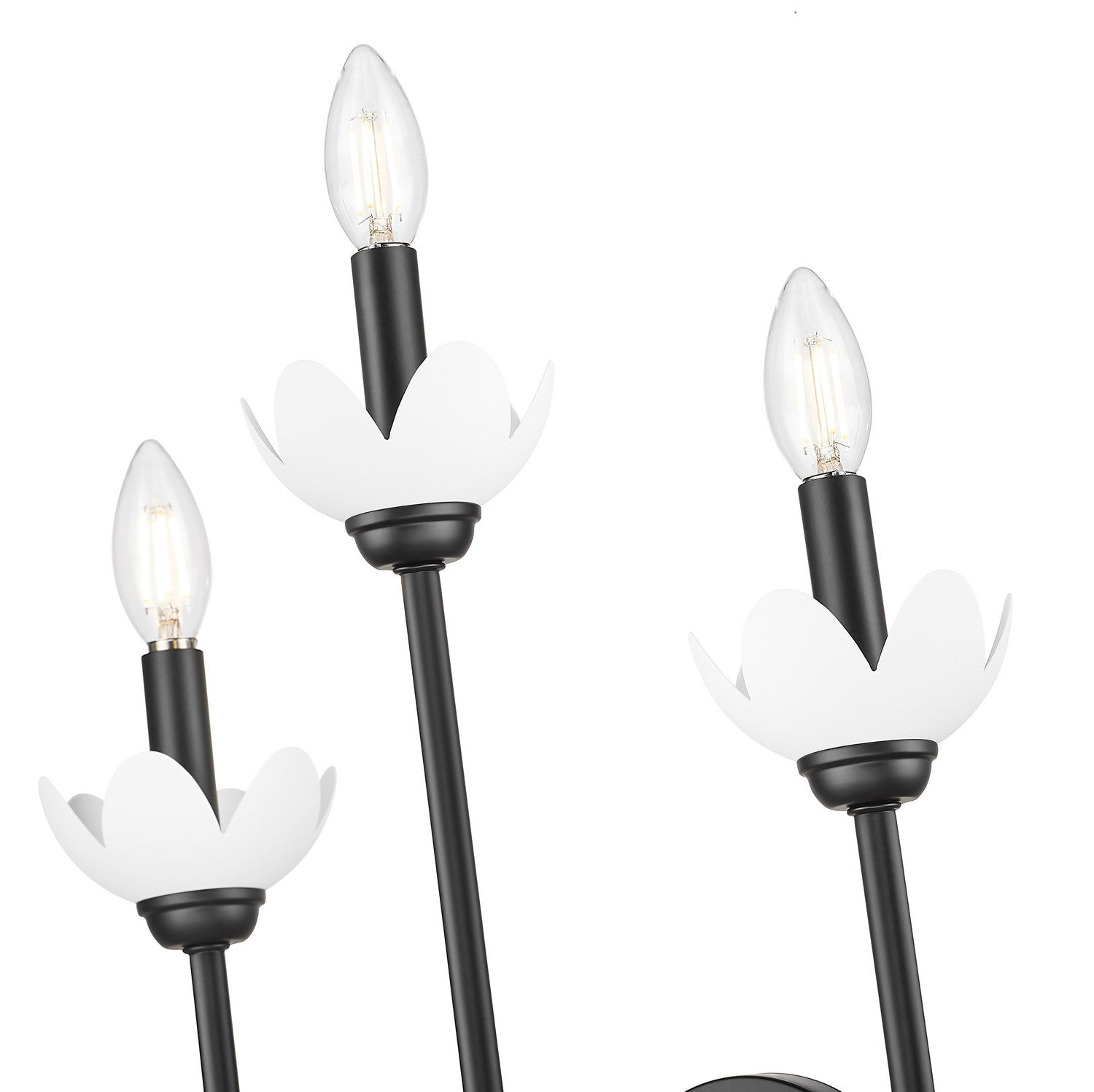 Z-Lite - 352-3S-MB - Three Light Wall Sconce - Allistair - Matte Black