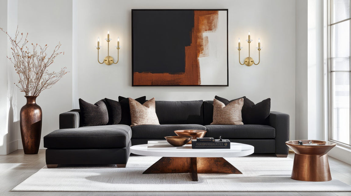 Z-Lite - 352-3S-MGLD - Three Light Wall Sconce - Allistair - Modern Gold