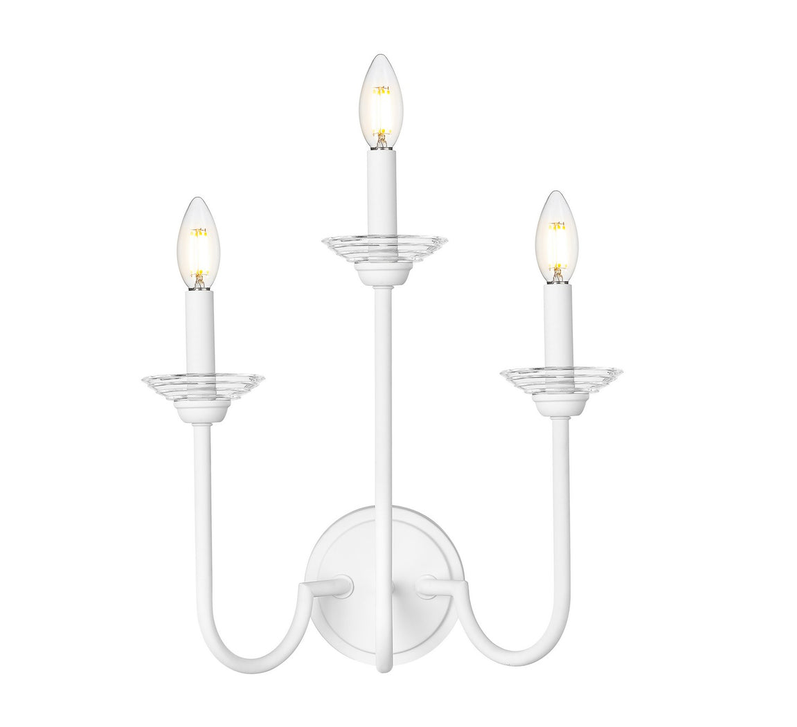 Z-Lite - 352-3S-TW - Three Light Wall Sconce - Allistair - Tundra White