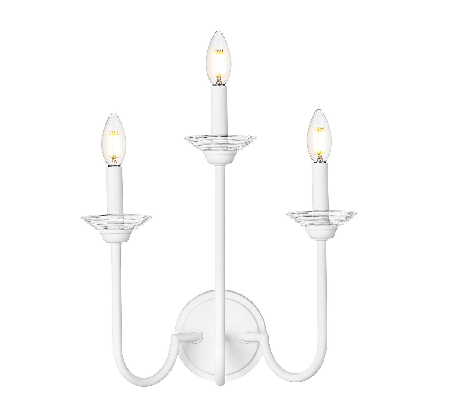 Z-Lite - 352-3S-TW - Three Light Wall Sconce - Allistair - Tundra White