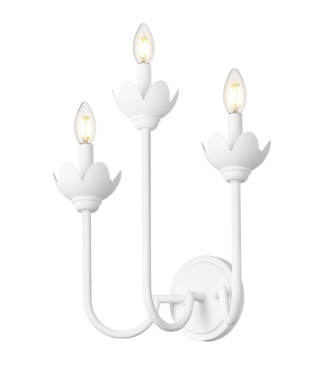 Z-Lite - 352-3S-TW - Three Light Wall Sconce - Allistair - Tundra White