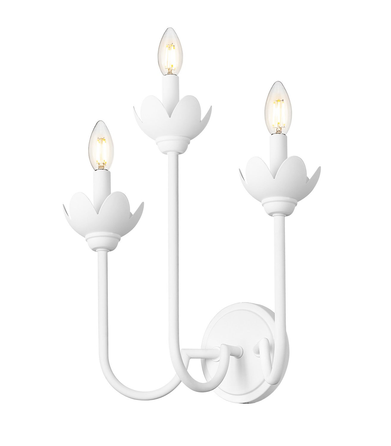 Z-Lite - 352-3S-TW - Three Light Wall Sconce - Allistair - Tundra White
