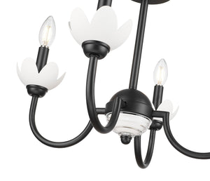 Z-Lite - 352-4SF-MB - Four Light Semi Flush Mount - Allistair - Matte Black