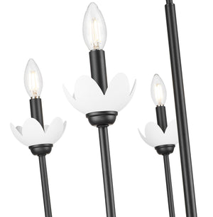 Z-Lite - 352-5MB - Five Light Chandelier - Allistair - Matte Black