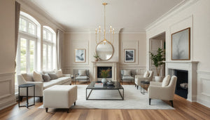 Z-Lite - 352-5MGLD - Five Light Chandelier - Allistair - Modern Gold