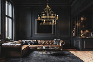 Z-Lite - 4005-28SBR - 28 Light Chandelier - Dennison - Signature Brass