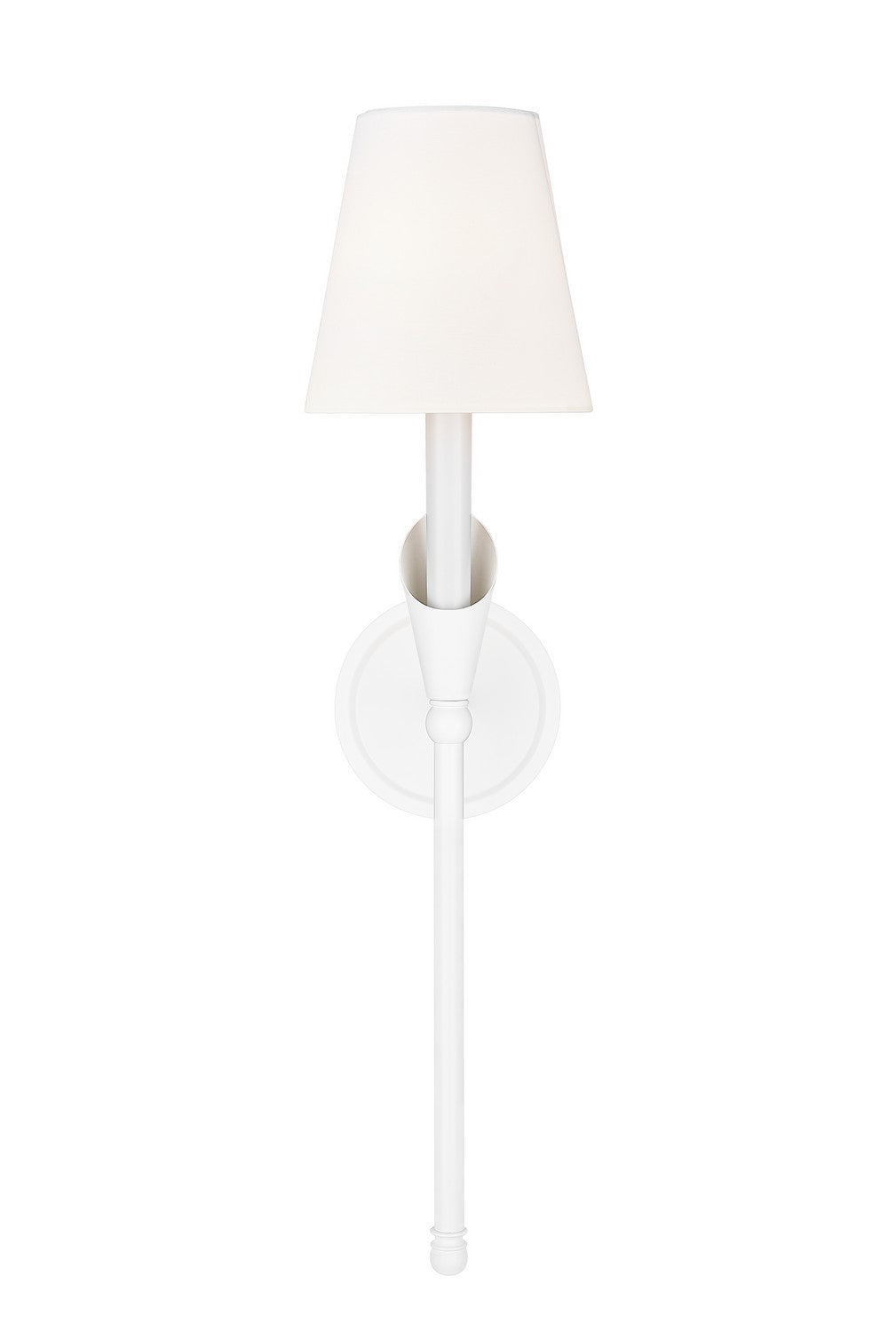 Z-Lite - 4014-1SA-TW - One Light Wall Sconce - Claudelle - Tundra White