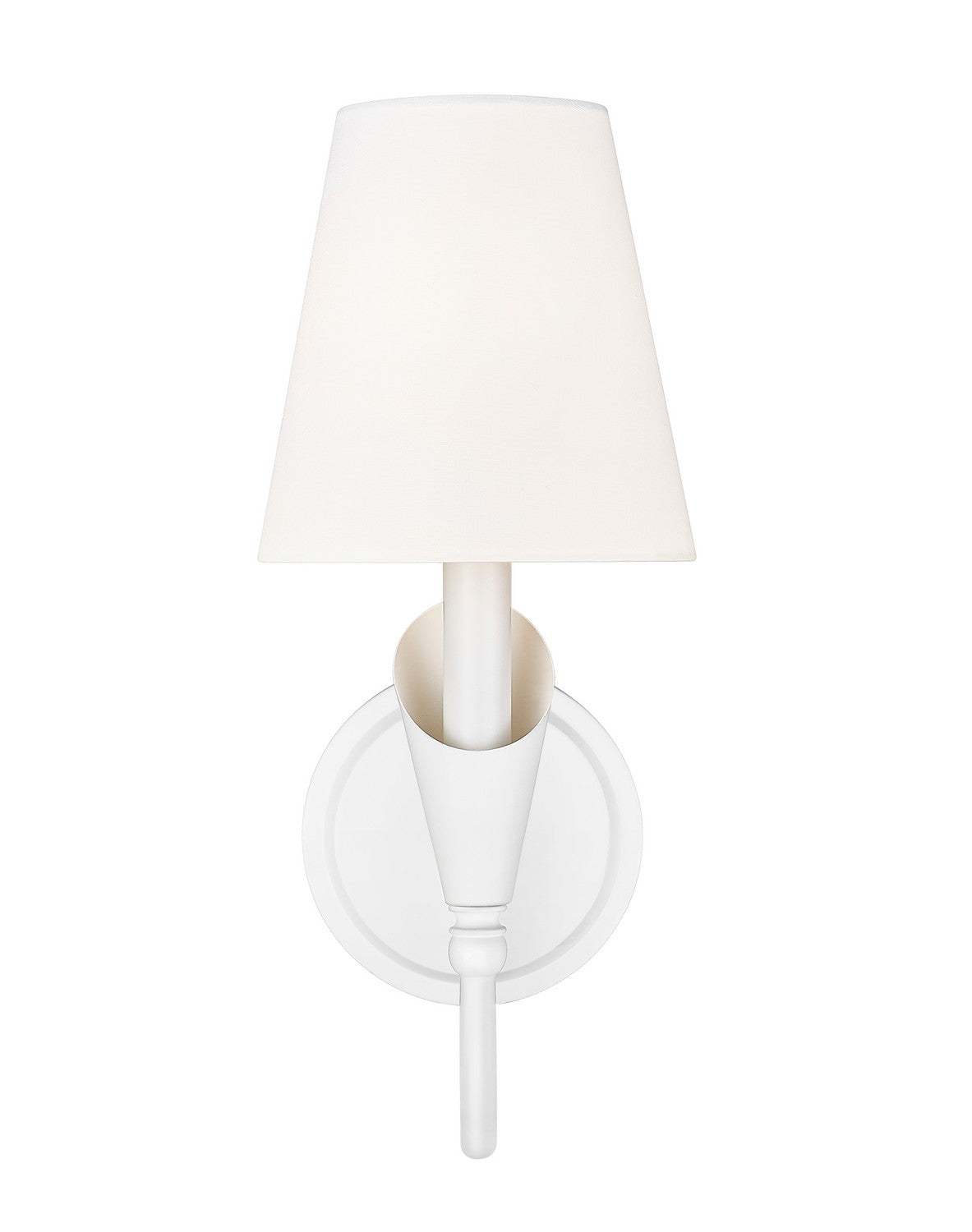 Z-Lite - 4014-1S-TW - One Light Wall Sconce - Claudelle - Tundra White