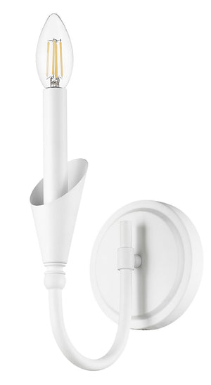 Z-Lite - 4014-1S-TW - One Light Wall Sconce - Claudelle - Tundra White
