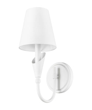 Z-Lite - 4014-1S-TW - One Light Wall Sconce - Claudelle - Tundra White