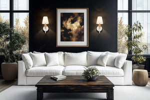 Z-Lite - 4014-1S-TW-MGLD - One Light Wall Sconce - Claudelle - Tundra White + Modern Gold