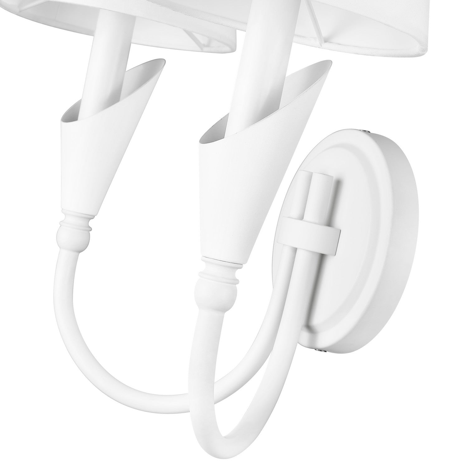 Z-Lite - 4014-2S-TW - Two Light Wall Sconce - Claudelle - Tundra White