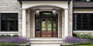 Z-Lite - 5019CHXL-BK - Five Light Outdoor Chain Mount Ceiling Fixture - Hartwell - Sand Black