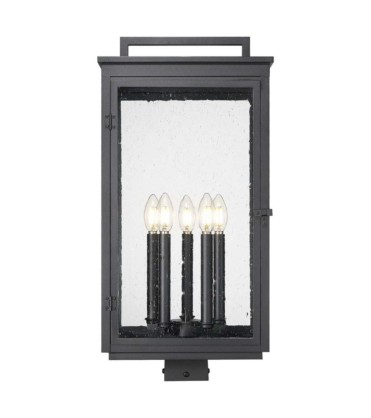 Z-Lite - 5019PHXLS-BK - Five Light Outdoor Post Mount - Hartwell - Sand Black