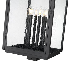 Z-Lite - 5019PHXXLS-BK - Six Light Outdoor Post Mount - Hartwell - Sand Black
