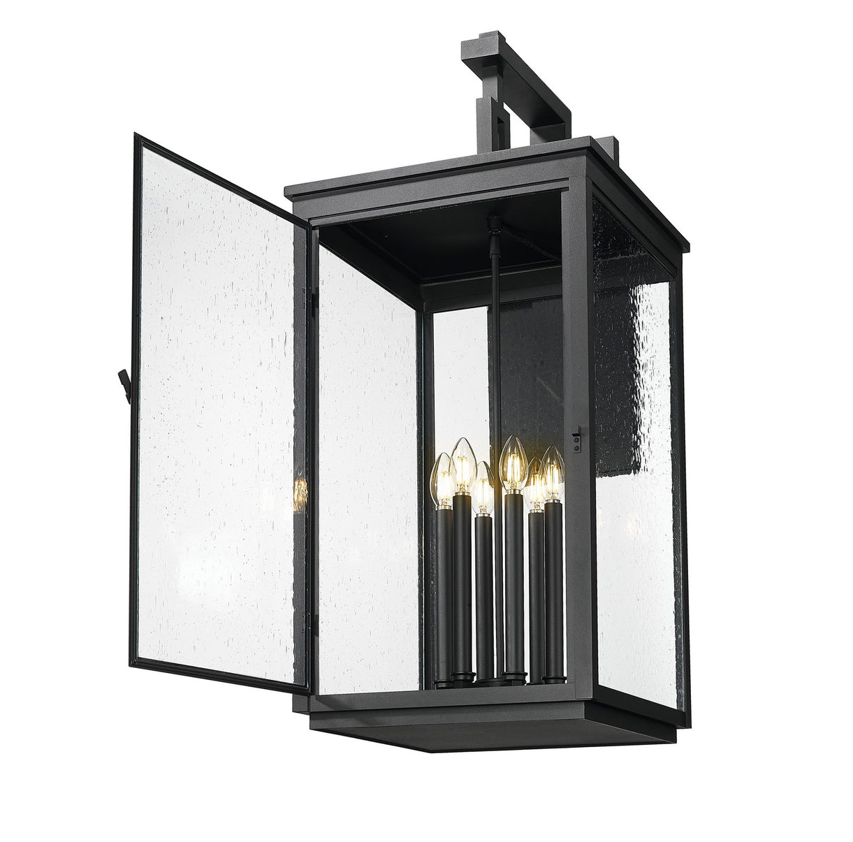 Z-Lite - 5019XXL-BK - Six Light Outdoor Wall Mount - Hartwell - Sand Black