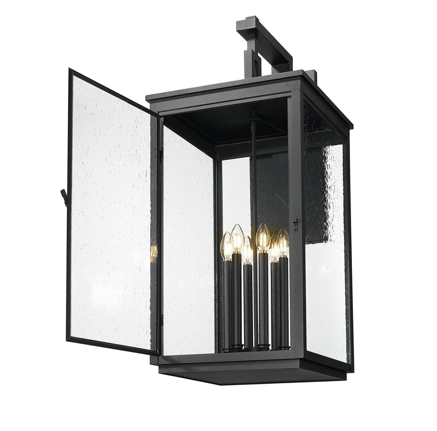 Z-Lite - 5019XXL-BK - Six Light Outdoor Wall Mount - Hartwell - Sand Black