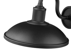Z-Lite - 5020M-BK - One Light Outdoor Wall Mount - RLM - Sand Black