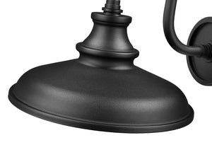 Z-Lite - 5023M-BK - One Light Outdoor Wall Mount - RLM - Sand Black