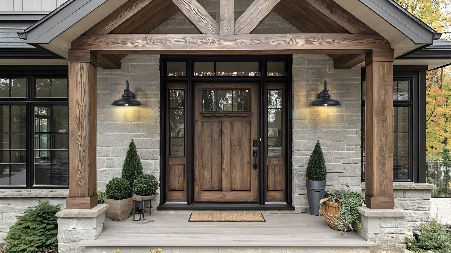 Z-Lite - 5023M-BK - One Light Outdoor Wall Mount - RLM - Sand Black