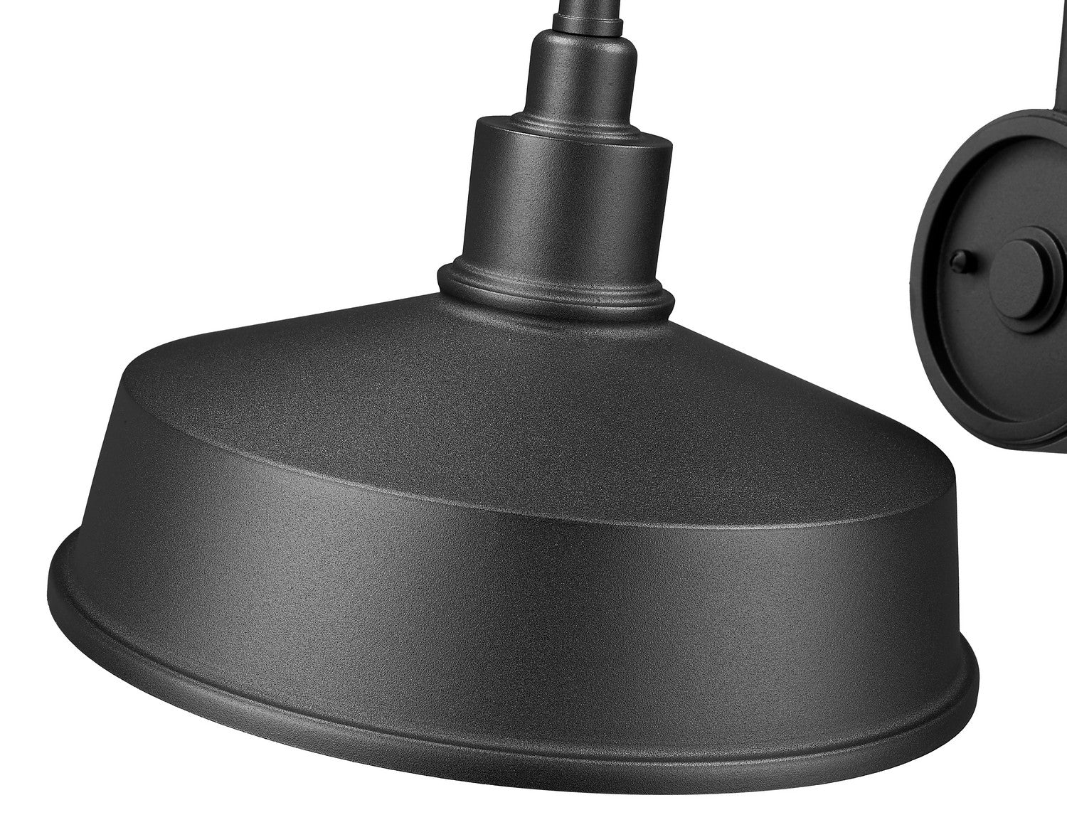 Z-Lite - 5024M-BK - One Light Outdoor Wall Mount - RLM - Sand Black