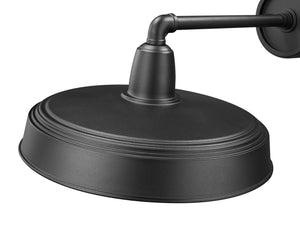 Z-Lite - 5025B-BK - One Light Outdoor Wall Mount - RLM - Sand Black