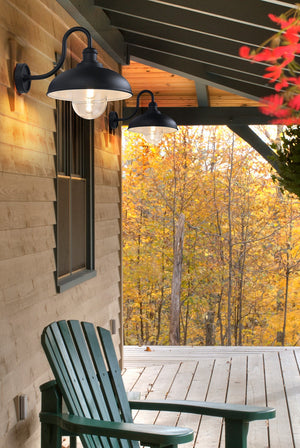 Z-Lite - 5026B-BK - One Light Outdoor Wall Mount - RLM - Sand Black
