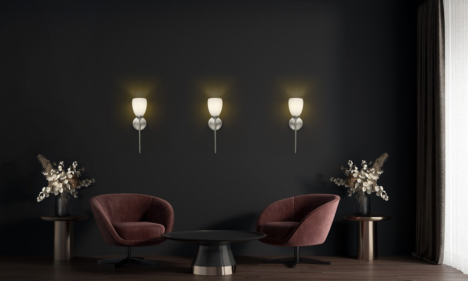 Z-Lite - 7004-1S-BN - One Light Wall Sconce - Oren - Brushed Nickel
